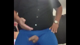 Swinging my dick in detain motion