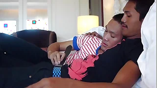 Asian Twinks Daniel and Guy Bareback